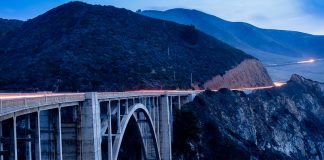 California’s Most Romantic Road Trip – Highway 1 Big Sur Bixby Bridge Sunset, big sur California highway