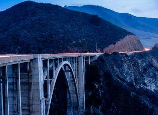California’s Most Romantic Road Trip – Highway 1 Big Sur Bixby Bridge Sunset, big sur California highway