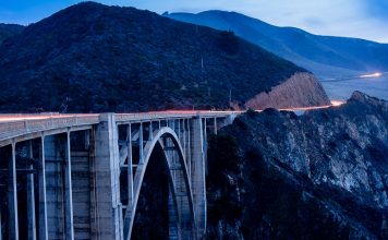 California’s Most Romantic Road Trip – Highway 1 Big Sur Bixby Bridge Sunset, big sur California highway