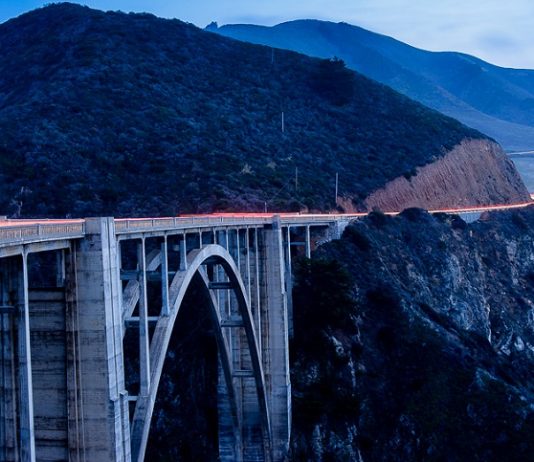 California’s Most Romantic Road Trip – Highway 1 Big Sur Bixby Bridge Sunset, big sur California highway