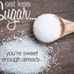 eat less sugar