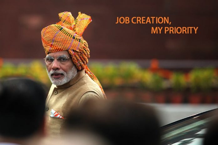 narendra-modi-Job-cration-my-priority2 job creation - gau rakshaks