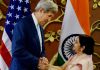 India, US speak in one voice on South China Sea, NSG, Terror john kerry sushma swaraj