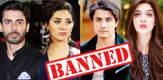 Films With Pakistani Artists Banned By Cinema Owners Association pakistani artists banned