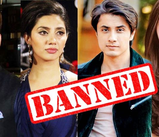 Films With Pakistani Artists Banned By Cinema Owners Association pakistani artists banned