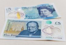 Vegetarians Beware – Tallow on New British Pound 5 Note Contains Animal Fats British Pound 5 bank note with animal fats