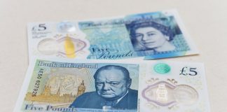 Vegetarians Beware – Tallow on New British Pound 5 Note Contains Animal Fats British Pound 5 bank note with animal fats