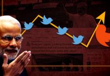 Modi’s Twitter Followers Dip – Post Currency Demonetisation modi's twitter followers