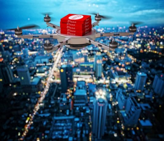 Newly Launched Co. In US Operates Drones To Deliver Hot Food, Medicines drones to deliver hot food