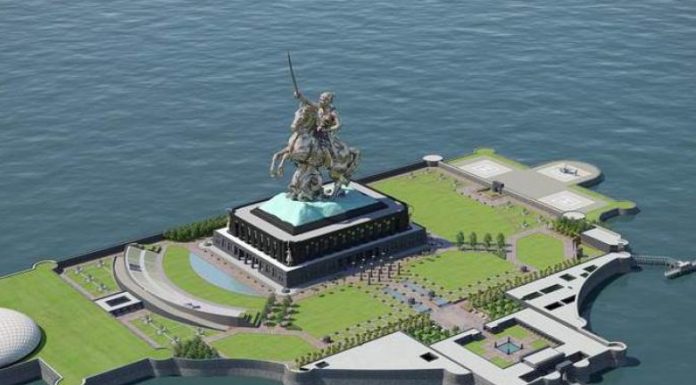 Political Rivals Vie For Credit Of Shivaji Memorial At Huge Cost To Nation – History Cold Shouldered shivaji memorial