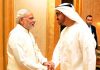 UAE Declares Unconditional Support To India In Countering Terrorism modi with crown prince uae