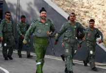 IAF Chief Takes To The Skies, Leads The ‘Missing Man’ Formation Flypast Missing Man Formation