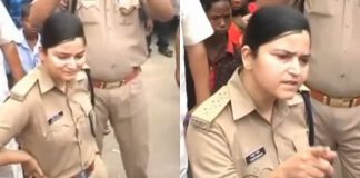 UP Police Woman Shreshtha Thakur Transferred For Upholding Law And Order UP Policewoman shreshtha thakur