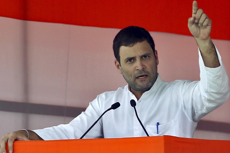 Rahul Gandhi charges Modi for Regressing India - Medieval Times
