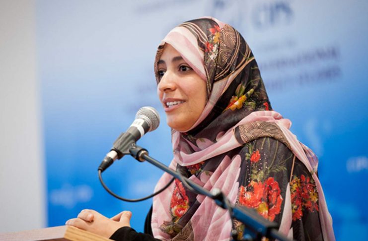 Tawakkol Karman - Nobel Peace prize laureate