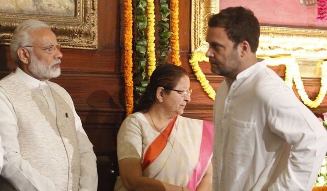 Rahul Trashes PM Modi’s Claims Against Corruption, Alleges Data Stealing Narendra Modi Rahul Gandhi