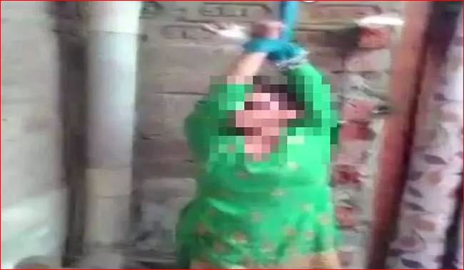 Woman tortured for dowry in uttar pradesh