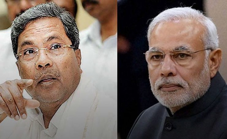 CM Siddaramaiah - PM Narendra Modi in Karnataka Elections