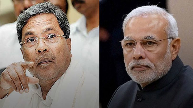 CM Siddaramaiah - PM Narendra Modi in Karnataka Elections