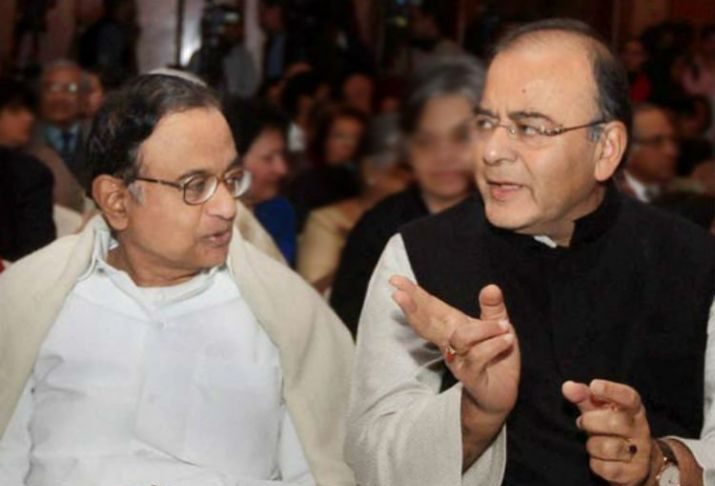 Jaitley chidambaram Spar over hype of GST