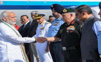 Need Of The Hour – A Gutsy Defence Minister Narendra Modi meeting military commanders - gutsy defence minister
