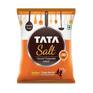 Iodised Tata Salt - Prevent brain damage