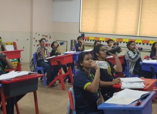 Thakur International School – Cambridge Adopts ‘Water Bell Initiative’ Water Bell Initiative