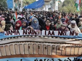 Jamia Millia Students Marching to The Indian Parliament