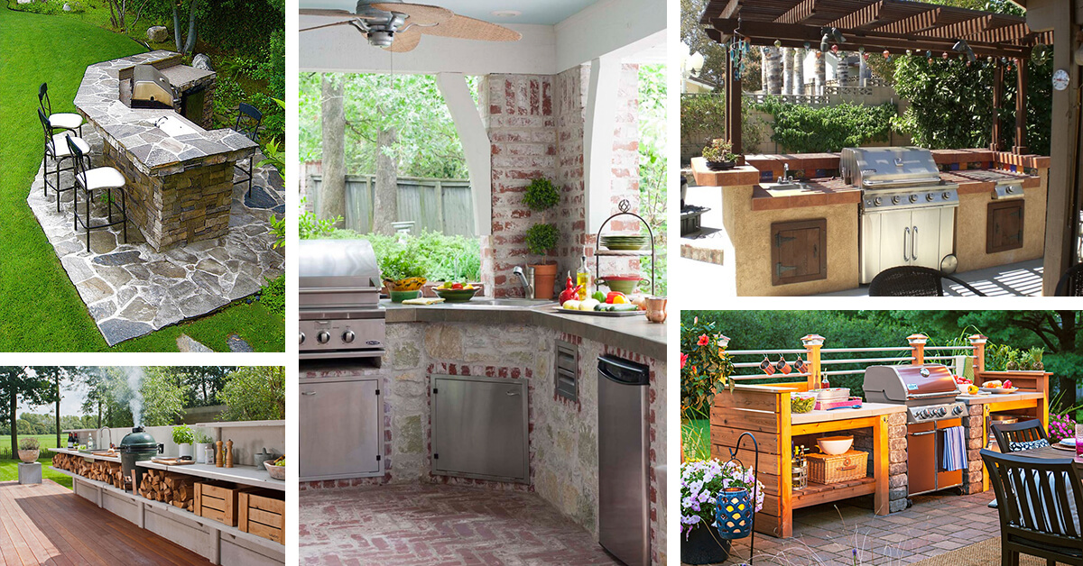 Outdoor kitchen designs and ideas