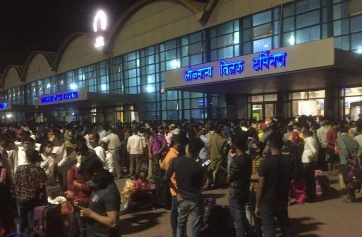 Inter state migrants leave mumbai after corona crisis lockdown