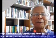 Covid19 – A Great Opportunity To Build a Better World Nobel peace Laureate Prof Muhanmmad Yunus
