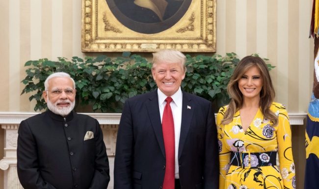 American Pastor Released – Trump Lauds India For Upholding Request Narendra Modi with Donald Trump and Melania Trump