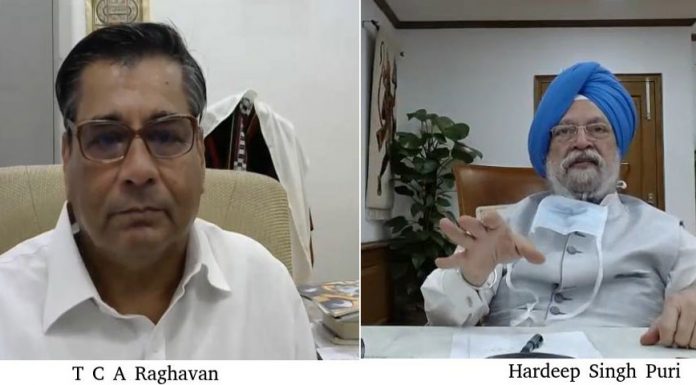 “Atmanirbhar Spirit Will Make India Emerge Stronger After Covid-19”: Puri Atmanirbhar - Raghavan and HS Puri