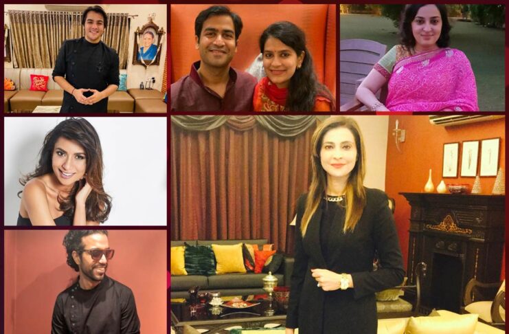 Celebrities and Influencers celebrating Diwali