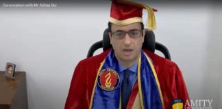 Healthcare Luminary Abhay Soi Conferred The Honorary Doctorate By Amity University Shri Abhay Soi