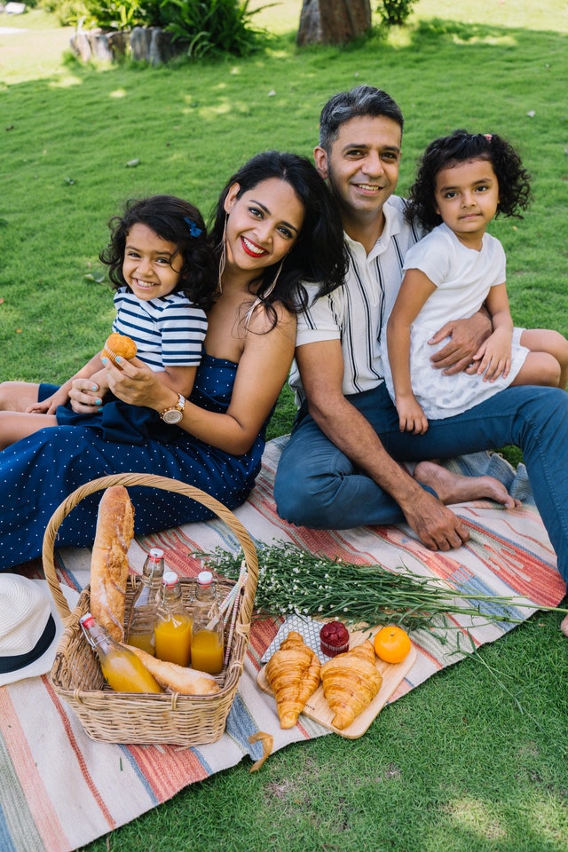 A Happy family with Medical Insurance Plan