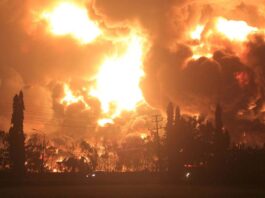 Indonesia Refinery fire