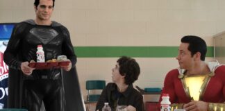 Henry Cavill’s Black Suit Superman Featured In Shazam! Fan Video Edit Black Suit Spiderman