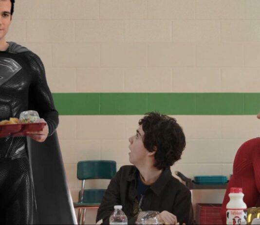 Henry Cavill’s Black Suit Superman Featured In Shazam! Fan Video Edit Black Suit Spiderman