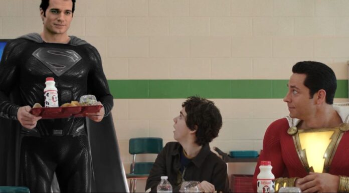 Henry Cavill’s Black Suit Superman Featured In Shazam! Fan Video Edit Black Suit Spiderman