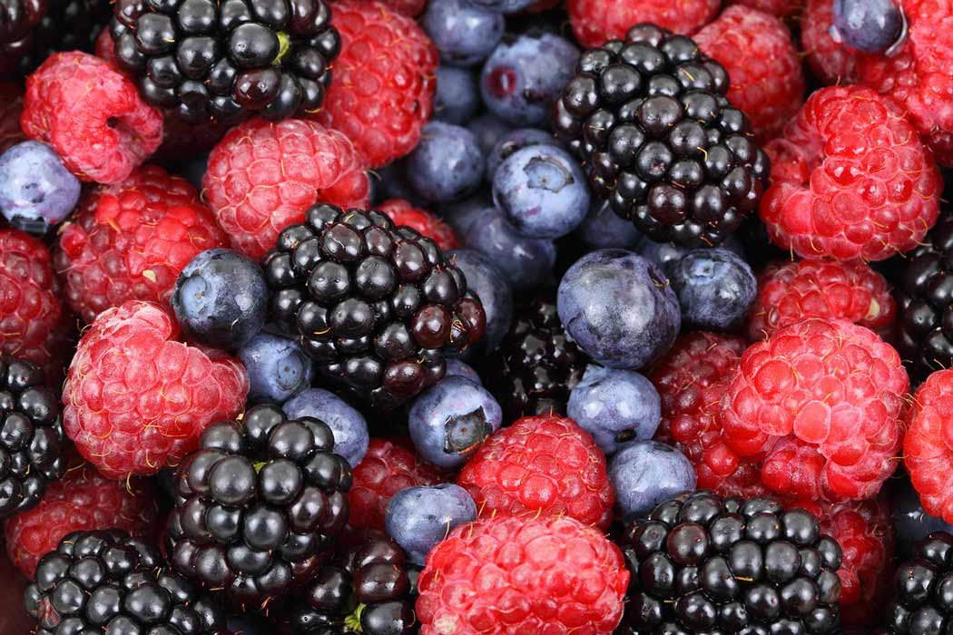 Foods To Reduce Stress - Berries