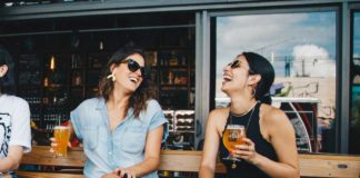 Pune City’s Wait For ‘Copter7’ Over As 7Ink Brews Marches In Women Enjoying A Drink