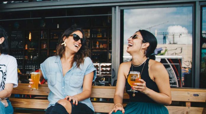 Pune City’s Wait For ‘Copter7’ Over As 7Ink Brews Marches In Women Enjoying A Drink