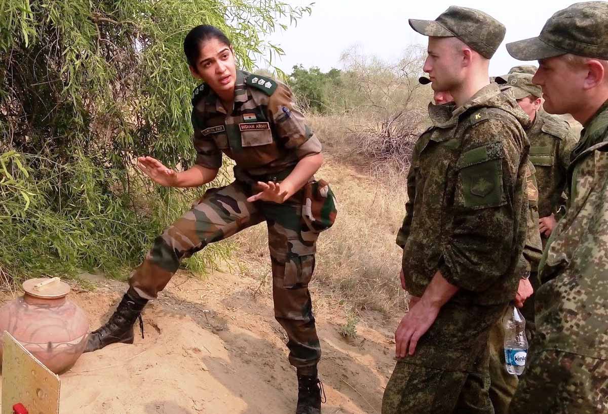 Woman Indian Army Officer