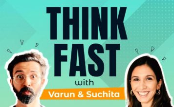 As Podcasts Take Media By Storm, Varun And Suchita Launch ‘Think Fast’ Think Fast-Varun-Suchita