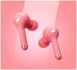 Pink Wireless Earbuds