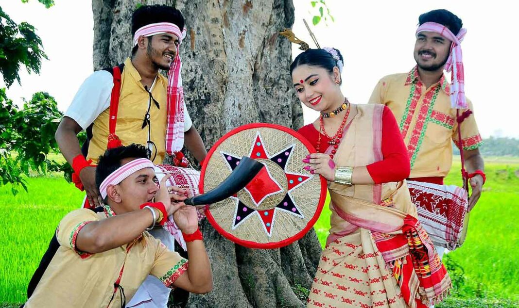 Bihu dance in Assam