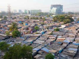 People living in Shanties, Mumbai