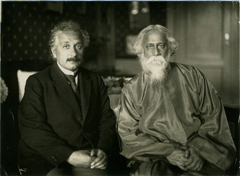 Tagore with Albert Einstein