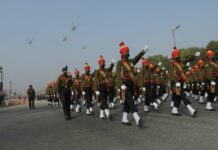 Amid Promises And Half Truths Indian soldiers practicing